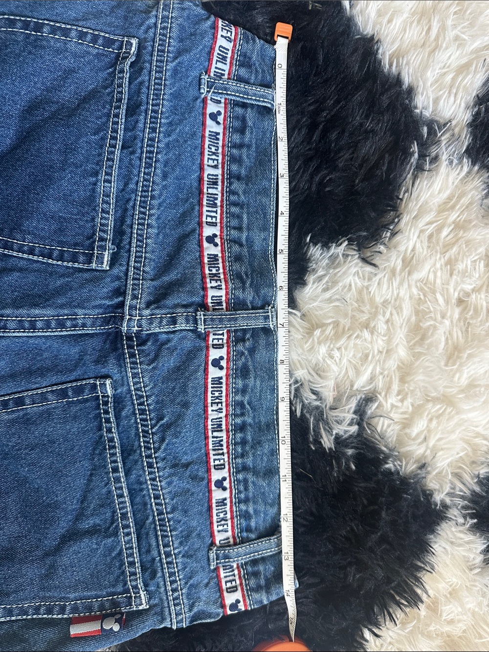 Vtg Mickey denim shorts - Picture 5 of 6